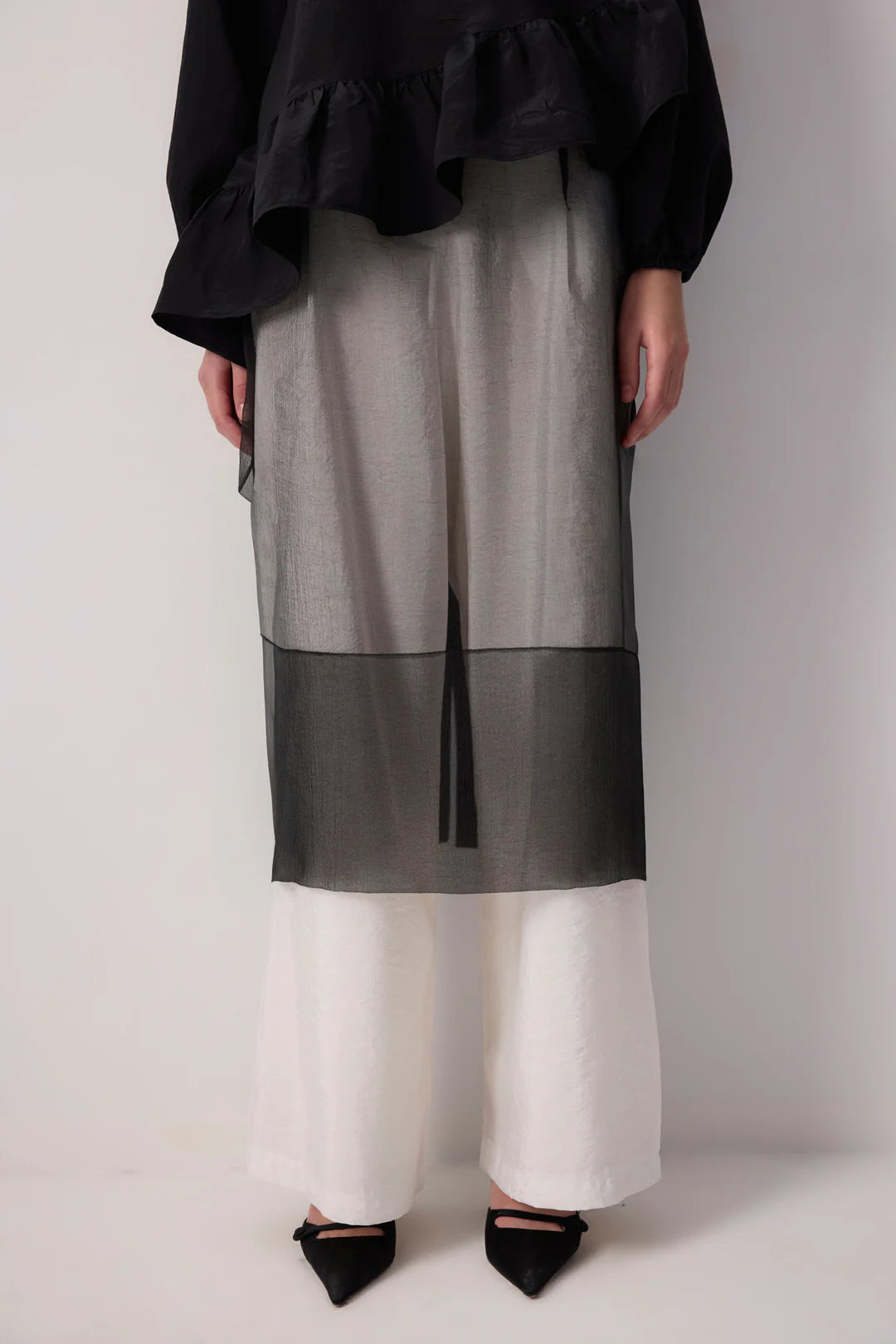 Organza Overlay Skirt