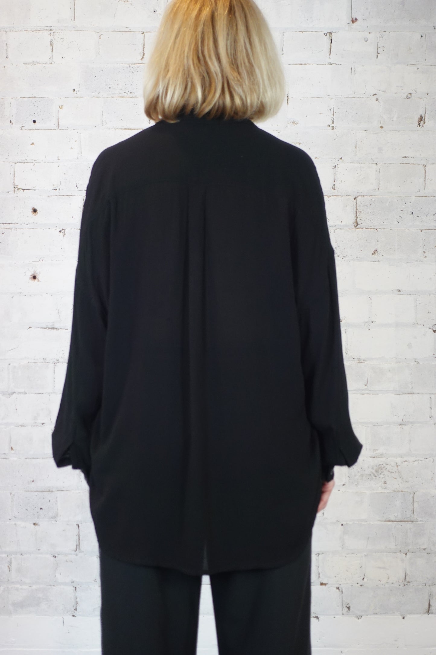 Anima Oversized Shirt – In Our Circle Collection (Black)