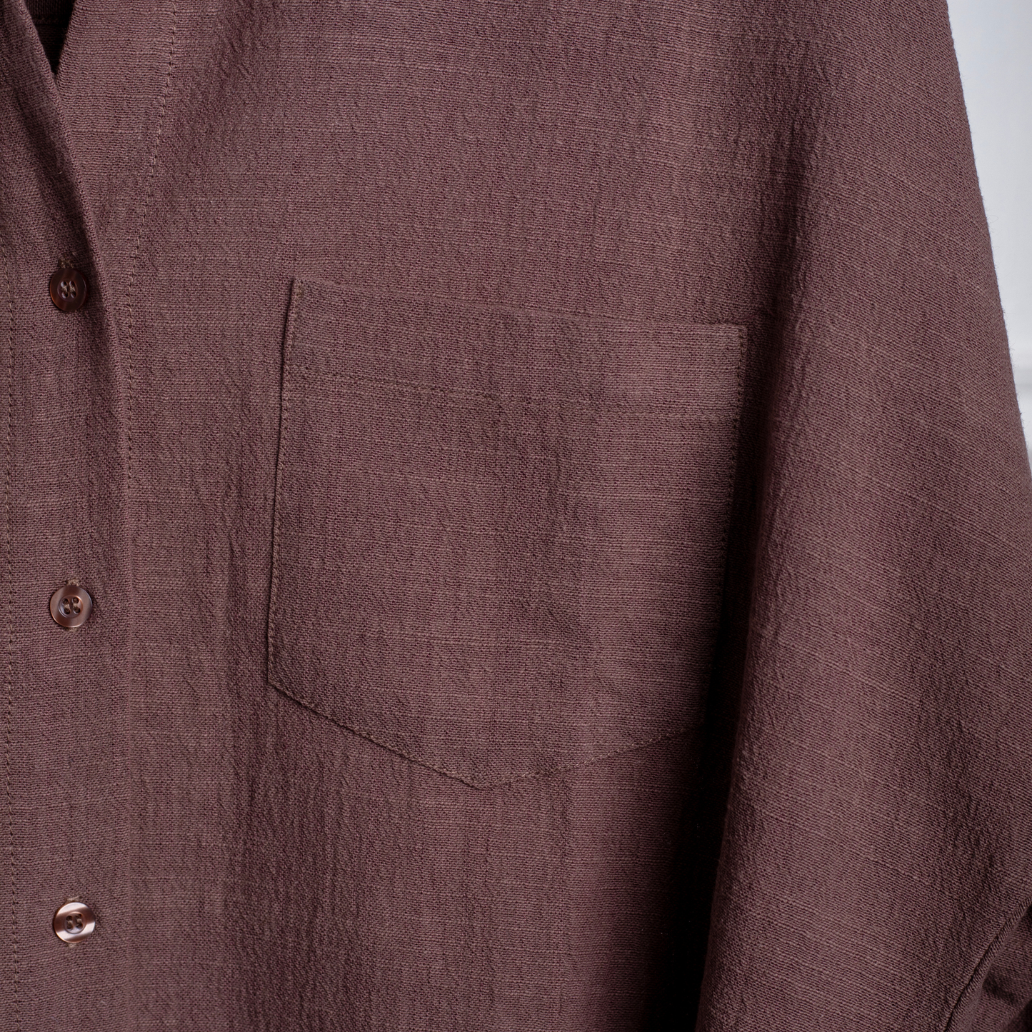 Amalfi Shirt in Muted Brown
