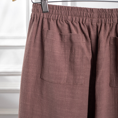 Amalfi Pants in Muted Brown