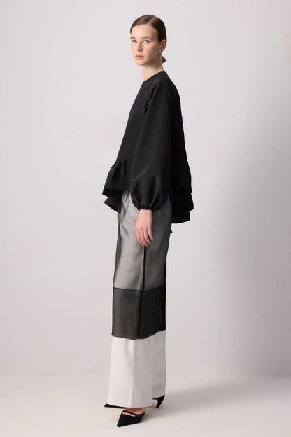 Organza Overlay Skirt