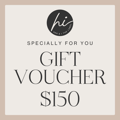 Her & I The Label Gift Voucher