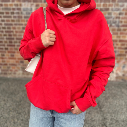 The Deck Chair Red Oversized Hoodie