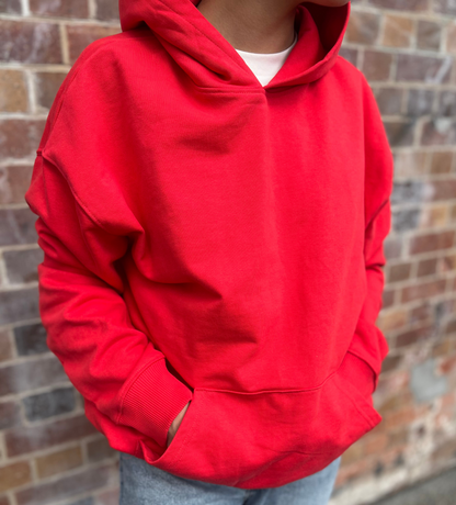 The Deck Chair Red Oversized Hoodie