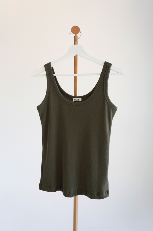 The Bella Tank Olive