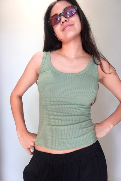 Bella Tank - Sage