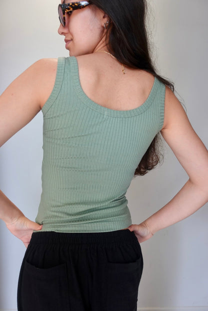 Bella Tank - Sage