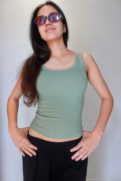 Bella Tank - Sage