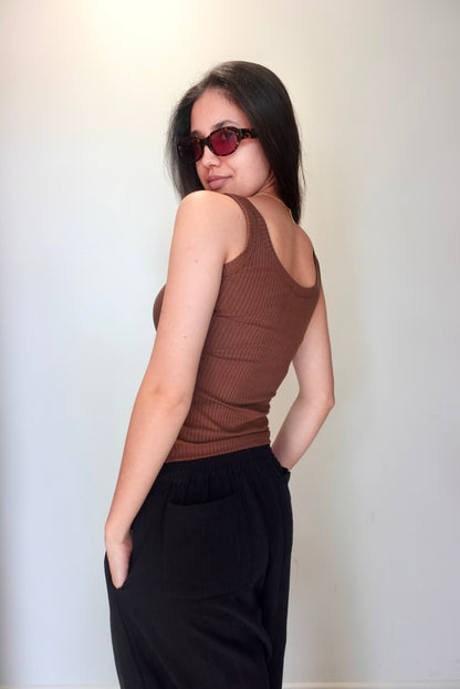 Bella Tank -Espresso