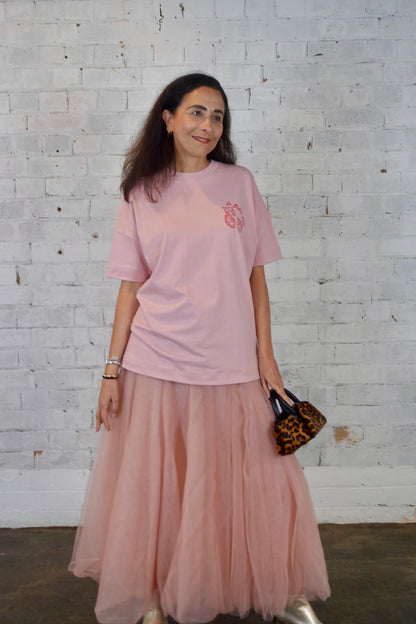 The Legacy Tee - Vol. I -Gambassi in Pink