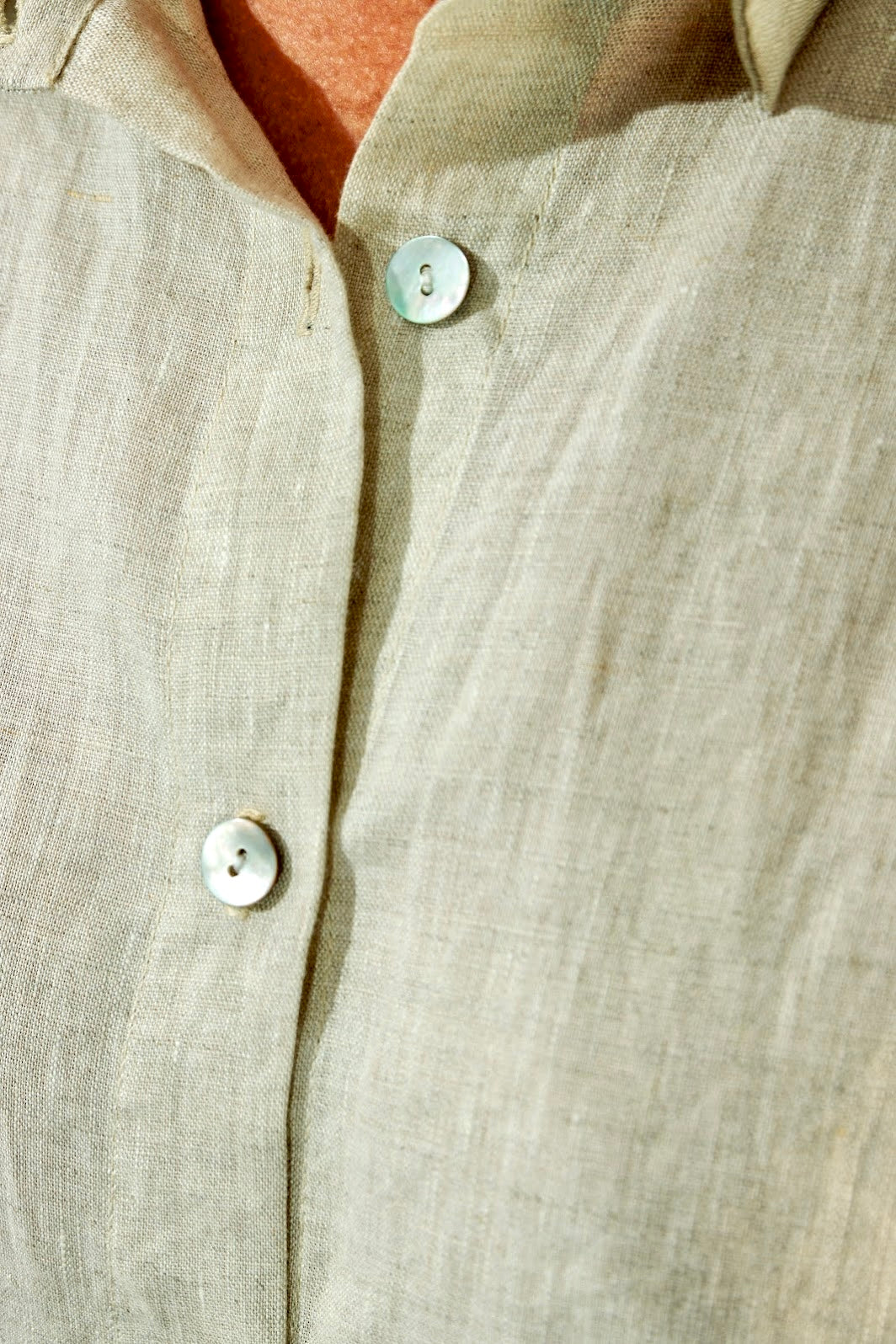 Aria Short Sleeve Linen Shirt