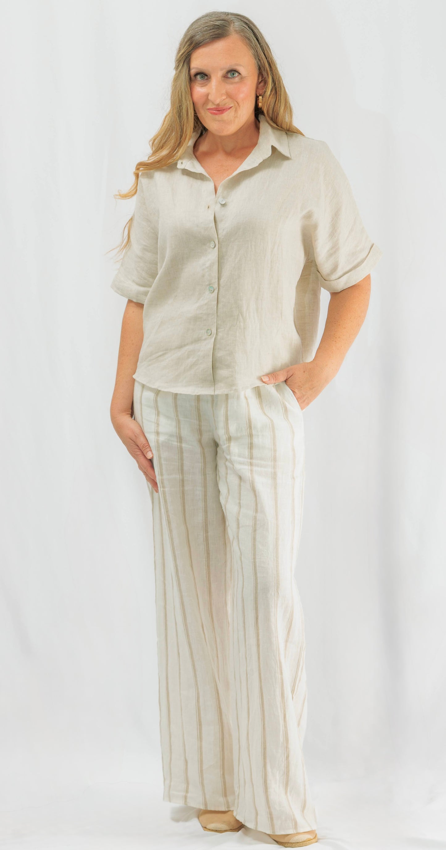 Aria Linen Pants